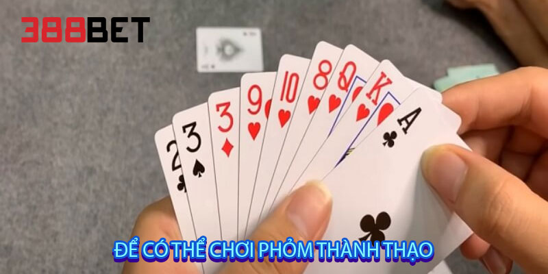 Để có thể chơi phỏm thành thạo